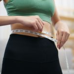 Asian healthy woman dieting Weight loss.